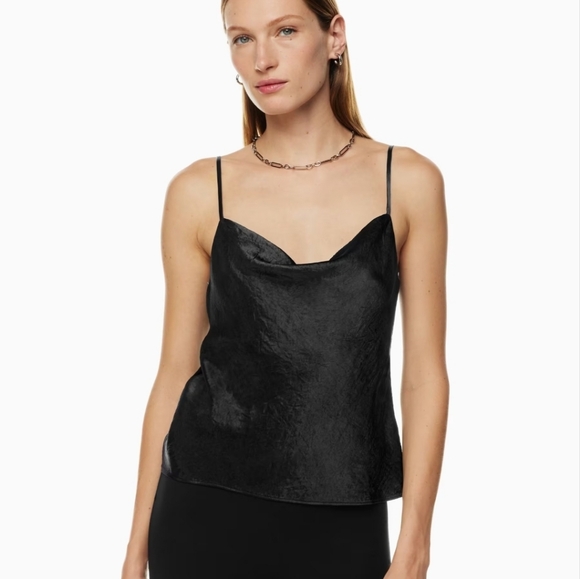 Aritzia Babaton Cowlneck Camisole, Size XS - Picture 2 of 8